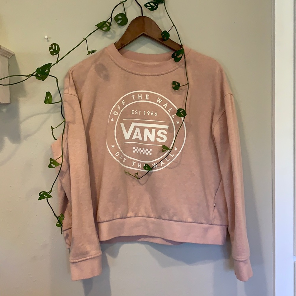 Vans cropped sweatshirt
